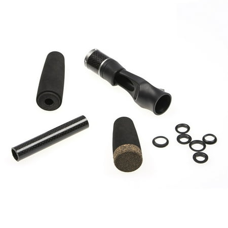 Taituoti Eva Handle Split Cork Rear Grip Reel For-Seat Fishing Rod Building Repair Kit