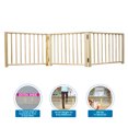 thumbnail image 3 of Four Paws Expandable Dog Gate, Wood Gate for Dogs, 3-Panel 24-68" W x 17" H, 3 of 8