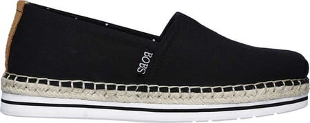 skechers bobs breeze time lapse women's espadrille flats