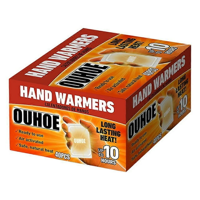 40pcs Hot Hands Hand Warmers HotHands Packs Warm Pocket Heat Outdoor PACK OF 10 PAIRS