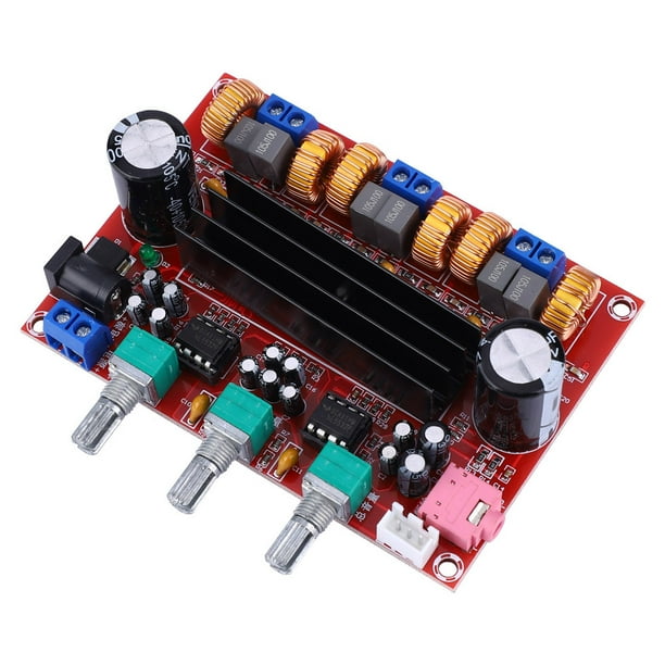 Módulo amplificador de Potencia Jadeshay TPA3116D2 Placa amplificadora digital 2.1 canales