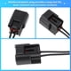 thumbnail image 5 of Unique Bargains 2Pcs Conector de sensor de posición del árbol de levas y del cigüeñal con terminales para Ford F-150 F-250 Conector hembra del sensor del árbol de levas No.ZZJ118280/1W1Z6C315AB, 5 of 7