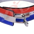 thumbnail image 2 of ARD CHAMPS™ Weight Power Lifting Leather Lever Pro Belt Gym Training Red-White-Blue Large, 2 of 4