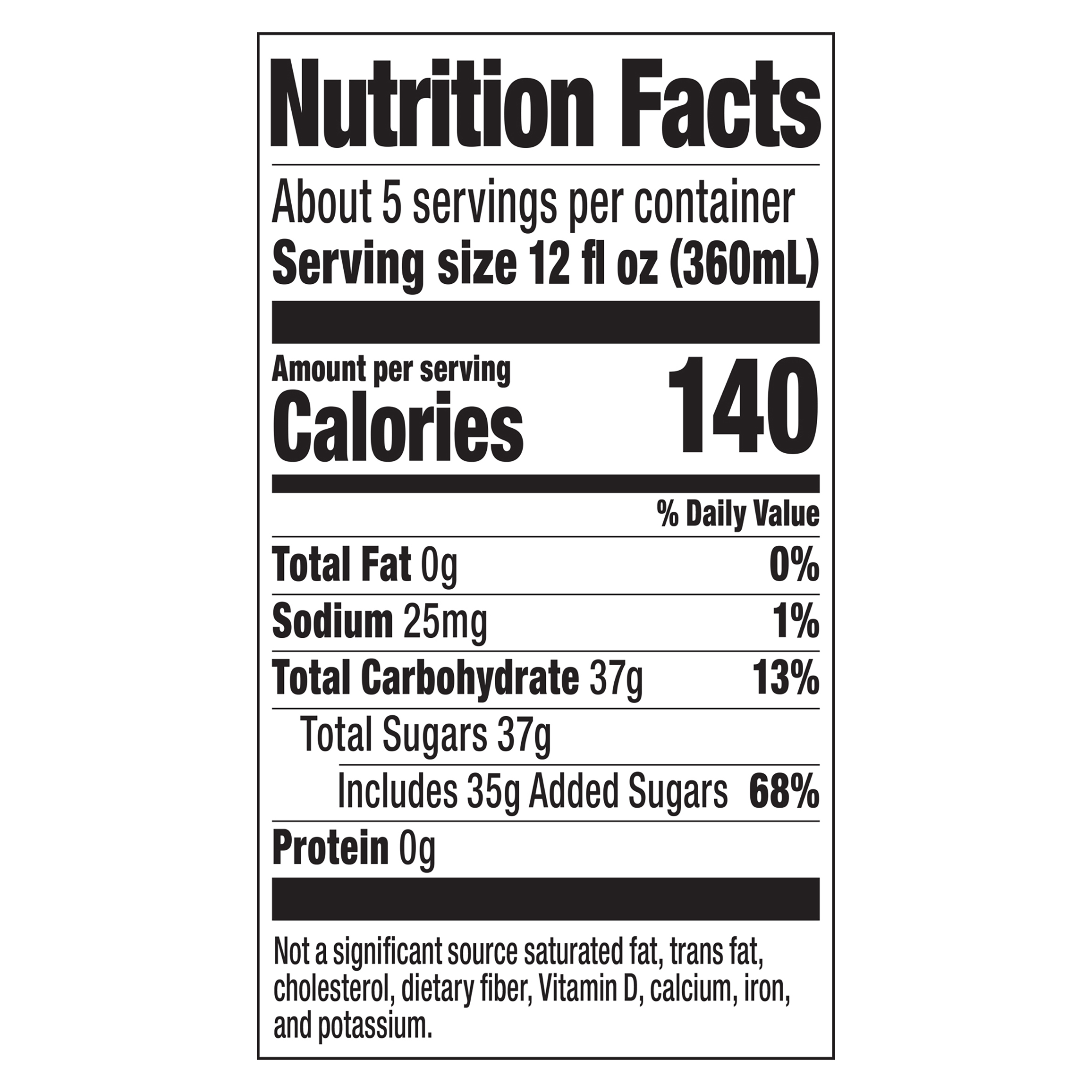 Turkey Hill Orange Tea, Half Gallon