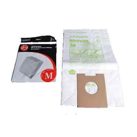 Genuine Hoover Style M Vacuum Bags Type 4010037M Dimension Canister Vac OEM [Single Loose Bag]