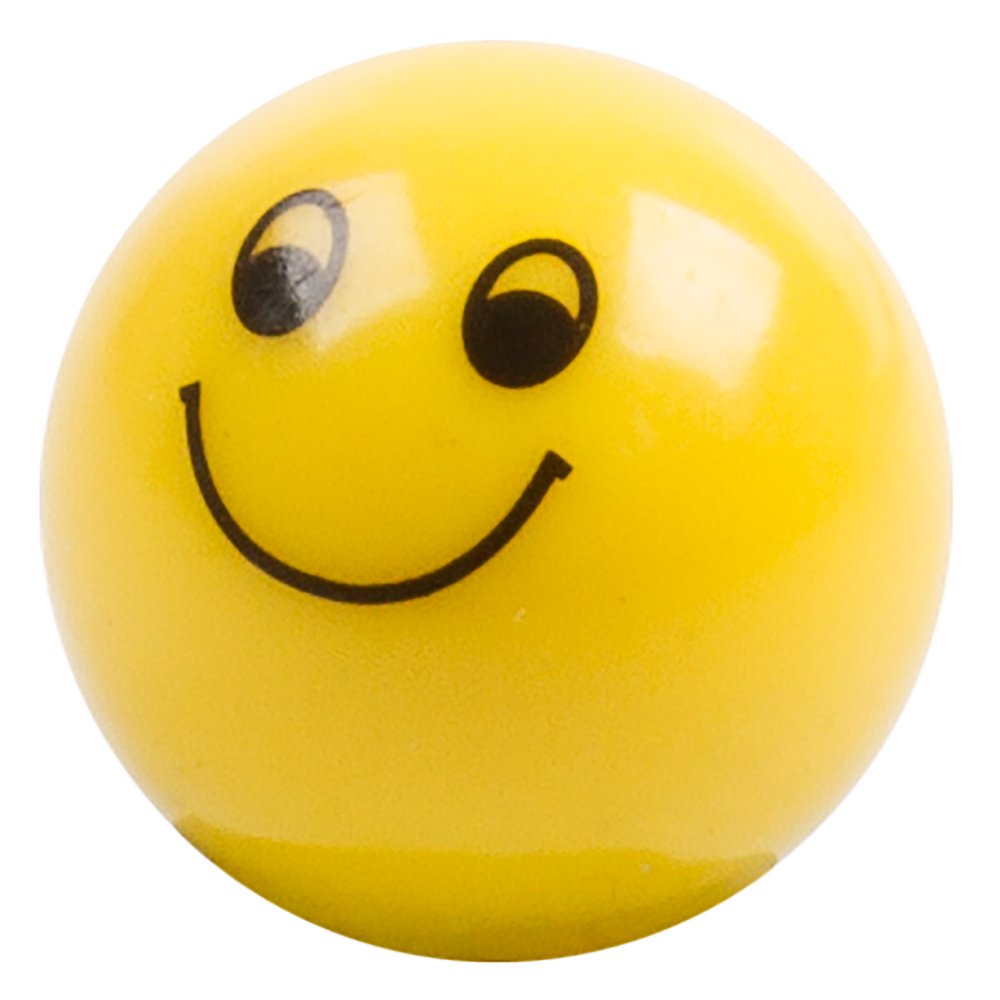 Ventura Smiley Face Schrader Valve Cap, 4 Pack