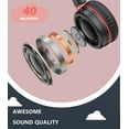 thumbnail image 3 of Upgrade USB Type C Kids Headphone for School, 94dB Safe Volume Limited, HD Stereo Sound, Foldable Lightweight On-Ear Headphones for Boys/Girls/Students/Tablet/Travel-Black, 3 of 7