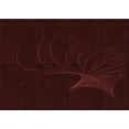 thumbnail image 1 of Ahgly Company Indoor Rectangle Patterned Chocolate Brown Area Rugs, 3' x 5', 1 of 6