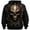 Khaki, variant on Hpapadks Hoodie for Men Halloween Vintage Gothic Skeleton Print Hoodies Pullover with Front Pocket Drop Shoulder Sweatshirts for Men