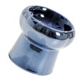 thumbnail image 3 of Cuencos de lujo de 6 pétalos para apoyo cervical, diseño de patas altas, perfectos para gatitos y perros - Plato elegante de cerámica para gatos con baño de oro galvanizado, 3 of 8