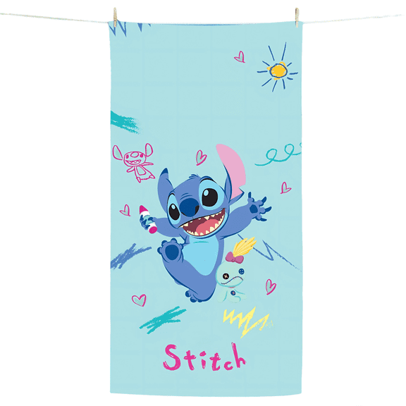 Cartoon Beach Towel, 31.50x62.99 Inch Kids Beach Towel, Quick Dry and Sand Free Beach Towel, Lightweight Portable Outdoor Travel Camping Bath Beach Pool Kids Towel for Boys Girls, 1 Pack