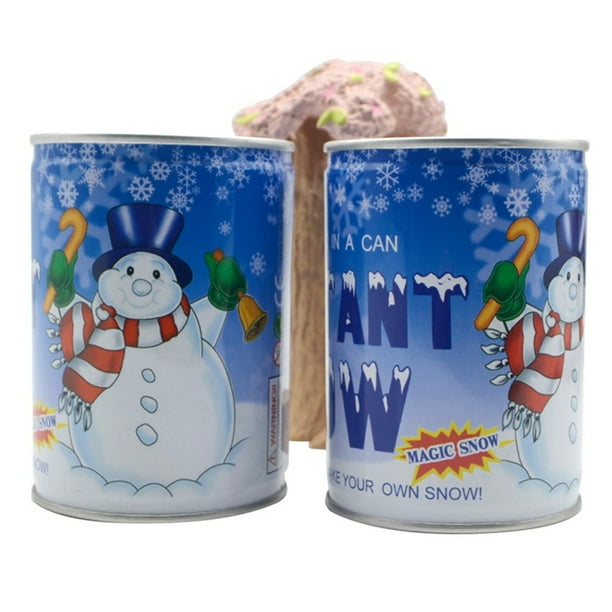 Instant Snow Powder Artificial Snow Cans For Outdoor Christmas Tree Decoration Perfect For Christmas Tree Decoration Village Displays Holiday And Winter Crafts And Fake Snow Play Walmart Com Walmart Com