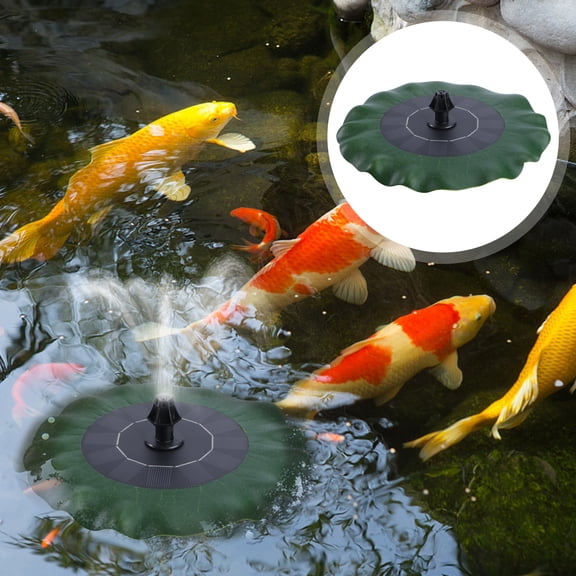 UPOUART Solar Mini Water Fountain for Outdoor Garden, Patio, Pool - , Easy Setup, 1 Piece