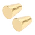 thumbnail image 1 of Kitchen Hardware Knob, Brass 2 Sets Sturdy Round Gold  Knob  For Cabinets For Wardrobes, 1 of 8