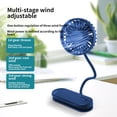 thumbnail image 5 of Ohufall USB Rechargeable Wearable Mini Fan Portable Cooling Fan With Power Bank Function For Outdoor, 5 of 5