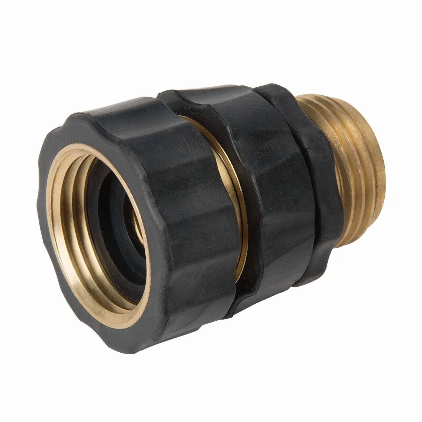 KNACK - 3/4' Garden Hose Quick Connect Female Male Connector Aluminum Set 4 Pairs