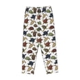 thumbnail image 4 of Naloa Various Turtle Print Women’s Ultra-Soft Comfy Pajama Lounge Pants with Pockets & Drawstring, 4 of 8