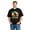 Black-26, variant on Funny Daddy Dinosaur T rex Apparel For Men husbandDaddy Dinosaur Daddysaurus 2 Kids for Dad T-Shirt