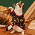 thumbnail image 2 of Puppy Christmas Outfit - Small Dog Christmas Outfits Pet Santa Claus Suit Dog Hoodies for Small Dogs and Cats, 2 of 6