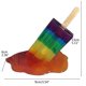 thumbnail image 5 of Inteprter Adornos de paletas de fusión, estatuas de helado de resina, estatua de caramelo para manualidades de decoración del hogar Decoración del hogar No.2 Inteprter HA041327-02, 5 of 6