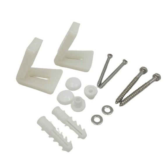 Bathroom Pan Bidet Fixing Kit L-Type Toilet Foot Mounting Screws Bolts Angled Floor Fixing Kit Toilet Hardware Accessories