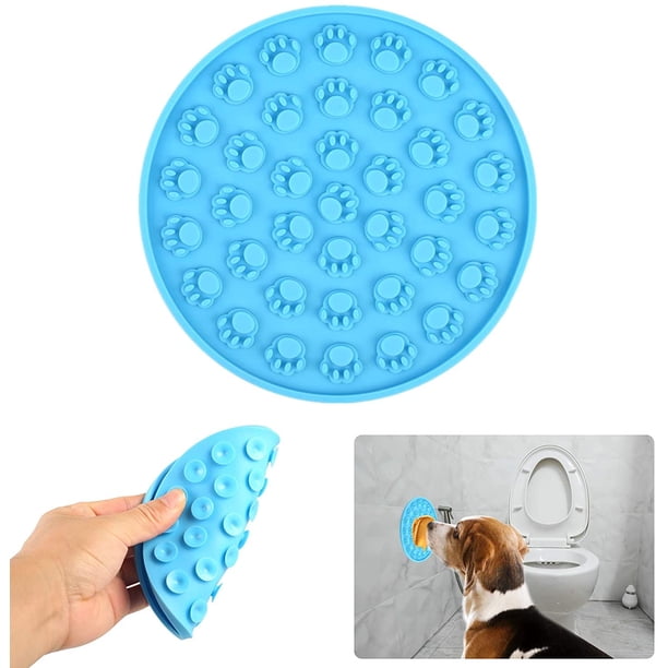 Picture of Slow Feeder Dog Bowls, Lick Mat for Dogs Paw-Shaped Calming Pet Pad for ...