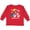 Red, variant on Inktastic Two-i-e-i-o 2nd Birthday Boys or Girls Long Sleeve Toddler T-Shirt