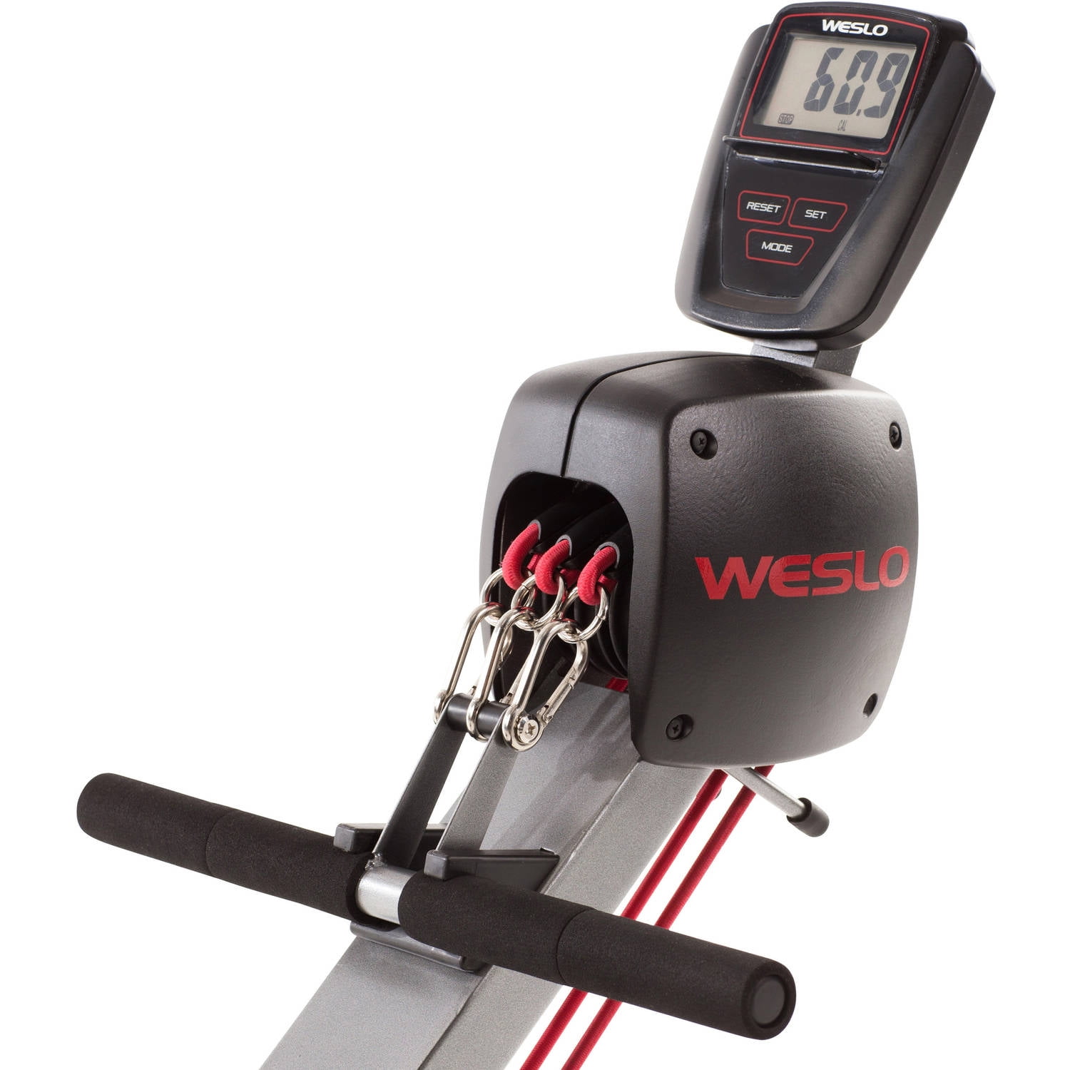 Rowing Machine Cardio Exercise Folding Weslo Fitness Rower eBay