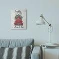 thumbnail image 3 of Stupell Industries Mingle And Jingle Red Truck Christmas Holiday Word DesignCanvas Wall Art By Artist Jo Moulton, 3 of 3