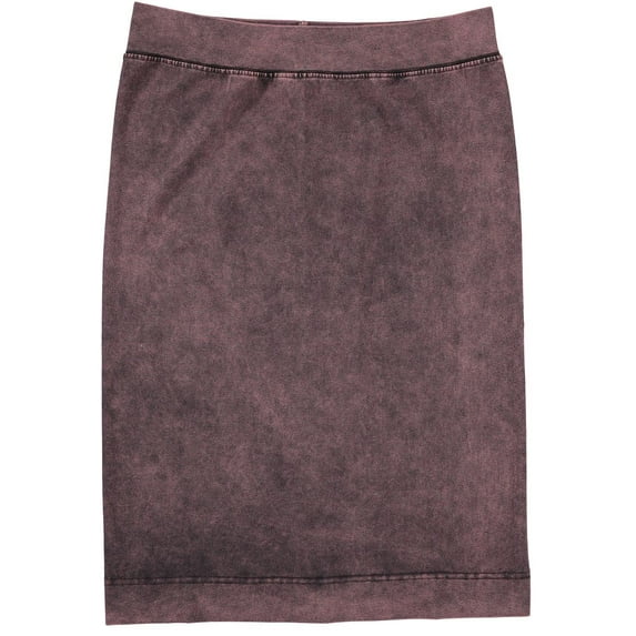 Stretch Pencil Skirt For Women By Kiki Riki - Knee Inch Length Pencil Skirt With Elastic Waist- Comfortable Fit Pencil Skirt - High Waist Pencil Skirt For Work, Office, Business, Church l Pink xsmall