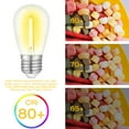 thumbnail image 7 of DAYBETTER 24 Pack S14 Edison LED Bulbs for Outdoor String Lights, 1W S14 Replacement Bulbs for Porch, Waterproof Edison LED Light Bulbs,Non-Dimmable, E26 Medium Base, 2700K Warm White, 7 of 7