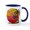 White/Navy Inside, variant on CafePress - Florida Panama City Beach Mugs - 11 oz Ceramic Mug - Novelty Coffee Tea Cup