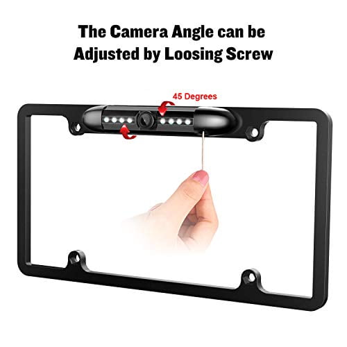 License Plate Frame Backup camera Car Rear view Waterproof 8 Infrared