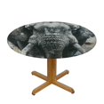 thumbnail image 3 of Patifu Elephant Round Tablecloth Waterproof Stain-Resistant Washable for Home, Parties, Weddings, and Restaurants 54"-58, 3 of 8