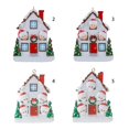 thumbnail image 4 of 5 Adorno de muñeco de nieve familiar personalizado, regalo de decoración navideña para vacaciones, colgante de árbol de Navidad, recuerdo especial, 2020, 4 of 5
