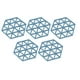 thumbnail image 4 of Tapete para cuencos, mantel individual hexagonal de silicona de 5 piezas, mantel individual hexagonal, tapete para platos, tecnología innovadora, 4 of 8