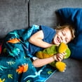 thumbnail image 4 of Wildkin Plush Throw Blanket for Toddler Boys and Girls, Ultra-Soft Velour, Double Layer Dotted Backing (Jurassic Dinosaurs), 4 of 8