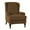Coffee, variant on ATJIA Wing Chair Cover Water Repellent Wingback Chair Cover 2-Piece High Stretch Jacquard Wing Back Chair Slipcovers