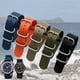 thumbnail image 2 of Correa de reloj de nailon de 20, 22, 23, 24 y 26 mm, correa de reloj, pulsera deportiva de moda, accesorios de reloj, correa sencilla de sutura manual, 2 of 5
