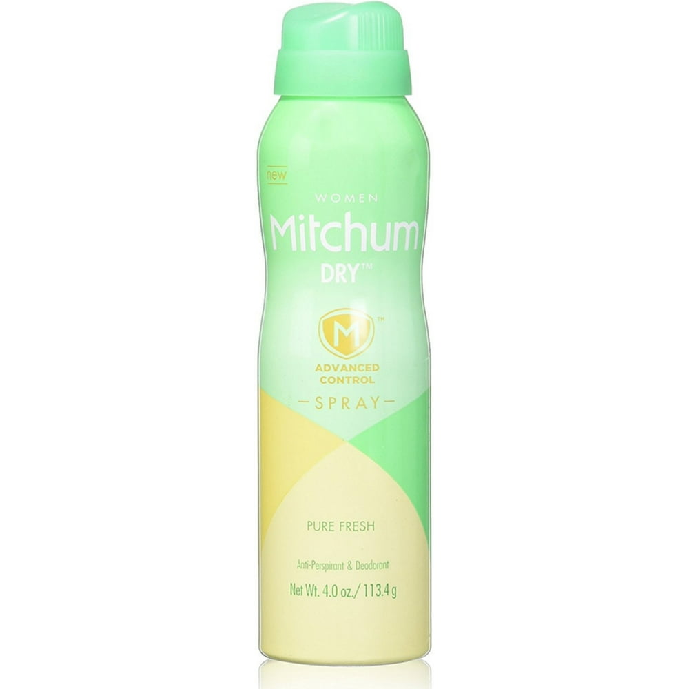 2 Pack - Mitchum Dry Advanced Control Spray Antiperspirant & Deodorant ...