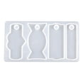 thumbnail image 5 of Sunjoy Tech Name Plate Resin Mold for Cup Lid Reusable Non-sticky Easy Release Personalized DIY Water Bottle Marking Label Pendant Mold Tumbler Lid Nameplate Mold, 5 of 8
