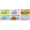 Boston Novelties Set of 6 Mini Magnetic Travel Game Board Games for Children, Solitaire Chinese Checkers Auto Race Racing Checkers Tic Tac Toe