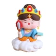 thumbnail image 3 of Figura inmortal china, escultura Feng Shui, linda colección de resina, multiusos Estilo E, 3 of 9
