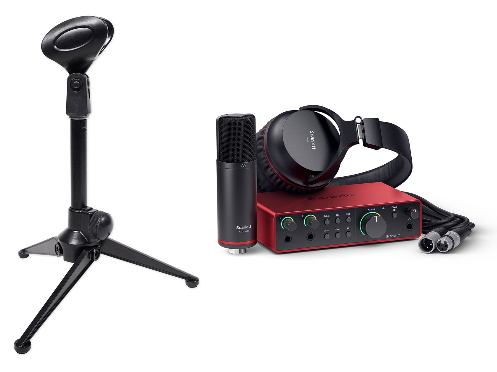 Focusrite Scarlett 2i2 Studio 3rd Gen USB Audio Interface Bundle