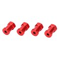 thumbnail image 3 of Adaptador de cubo hexagonal de rueda para TRAXXAS, 4 piezas Adaptador de extensión compensada de aluminio RC de 12 mm Adaptador de cubo hexagonal de rueda para coche RC Lograr más, 3 of 9