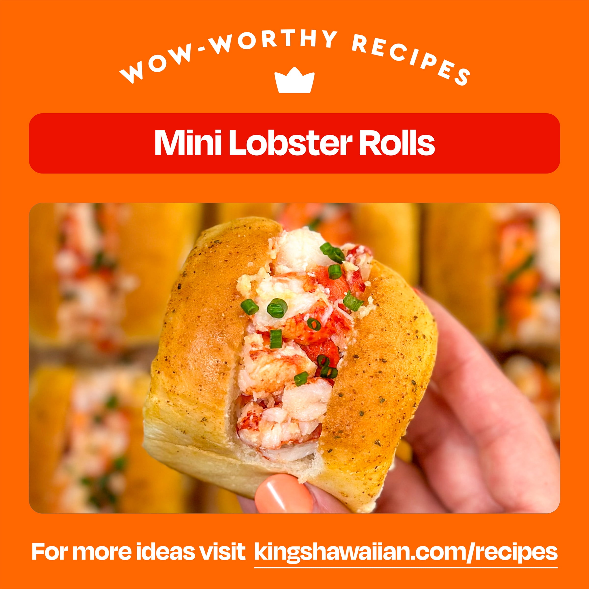King's Hawaiian Original Hawaiian Sweet Dinner Rolls 24 Count, 24 oz, Shelf-Stable