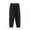 Black, variant on Esaierr Baby Kids Girls Kids Solid Color Sweatpants Casual Pants Adjustable Drawstring Athletic Pants for 4-12 Years