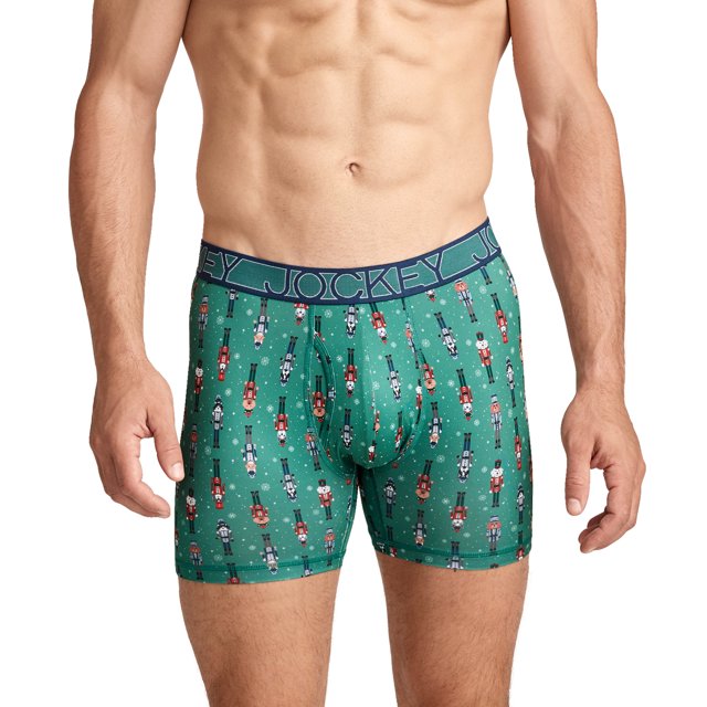 Jockey Men's Active Microfiber 5" Boxer Brief