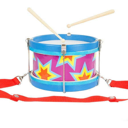 Children’s Toy Snare Marching Drum Set by Hey! Play!