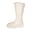 White, variant on Womens Knee High Snow Boots Faux Fur Lined Zipper Back Thick Sole Non Slip Warm Winter Boots